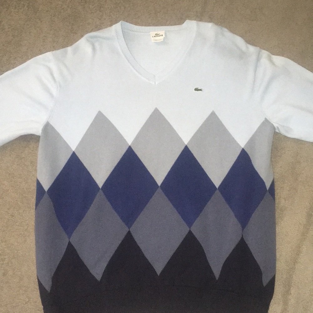 Lacoste v-neck sweater